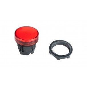 Główka lampki sygnalizacyjnej 22mm czerwona ZB5AV043