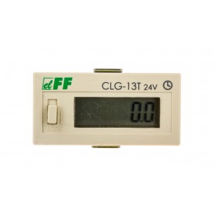 Licznik czasu pracy 430V DC 6 znaków cyfrowy tablicowy 48x24mm CLG13T24V