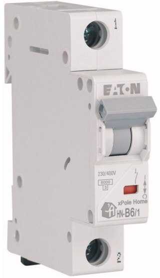EATON WYŁĄCZNIK NADPRĄDOWY B 6A 1P 1M 6KA HN-B6/1