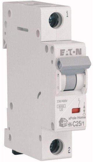EATON WYŁĄCZNIK NADPRĄDOWY C 25A 1P 1M 6KA HN-C25/1