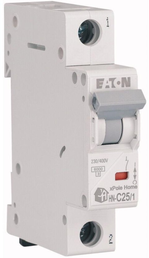 EATON WYŁĄCZNIK NADPRĄDOWY C 25A 1P 1M 6KA HN-C25/1