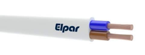 PRZEWÓD MIESZKANIOWY H03VVH2-F OMYP 2X1.0 BIAŁY