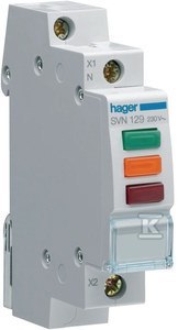 SVN129-LAMPKA POTRÓJNA R/G/O (230V)