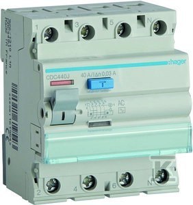 WYŁ.RÓŻ.40A,30MA,TYP AC,4BIEG.