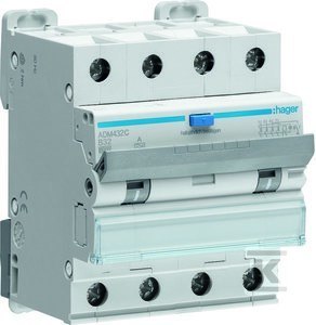 WYŁ.RÓŻ.+ NADPR.4P 6KA B 32A/30MA TYP