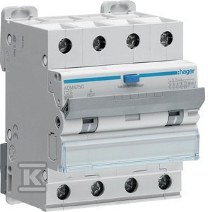 WYŁ.RÓŻ.+ NADPR.4P 6KA C 25A/30MA TYP