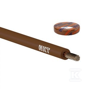 H07V-K 1X1,5 BRĄZOWY 100M
