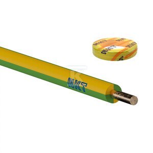 H07V-U 1G2,5 ZIELONO-ŻÓŁTY 100M