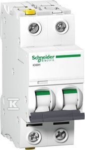 IC60H 2P 25A C WYŁ.NADPR