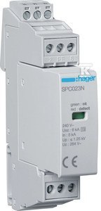 SPD T3 2P SIE.TN-S IN=3KA UP?1,25KV ST